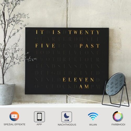 Wordclock Jupiter 