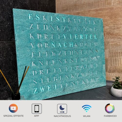 Wordclock Jupiter 