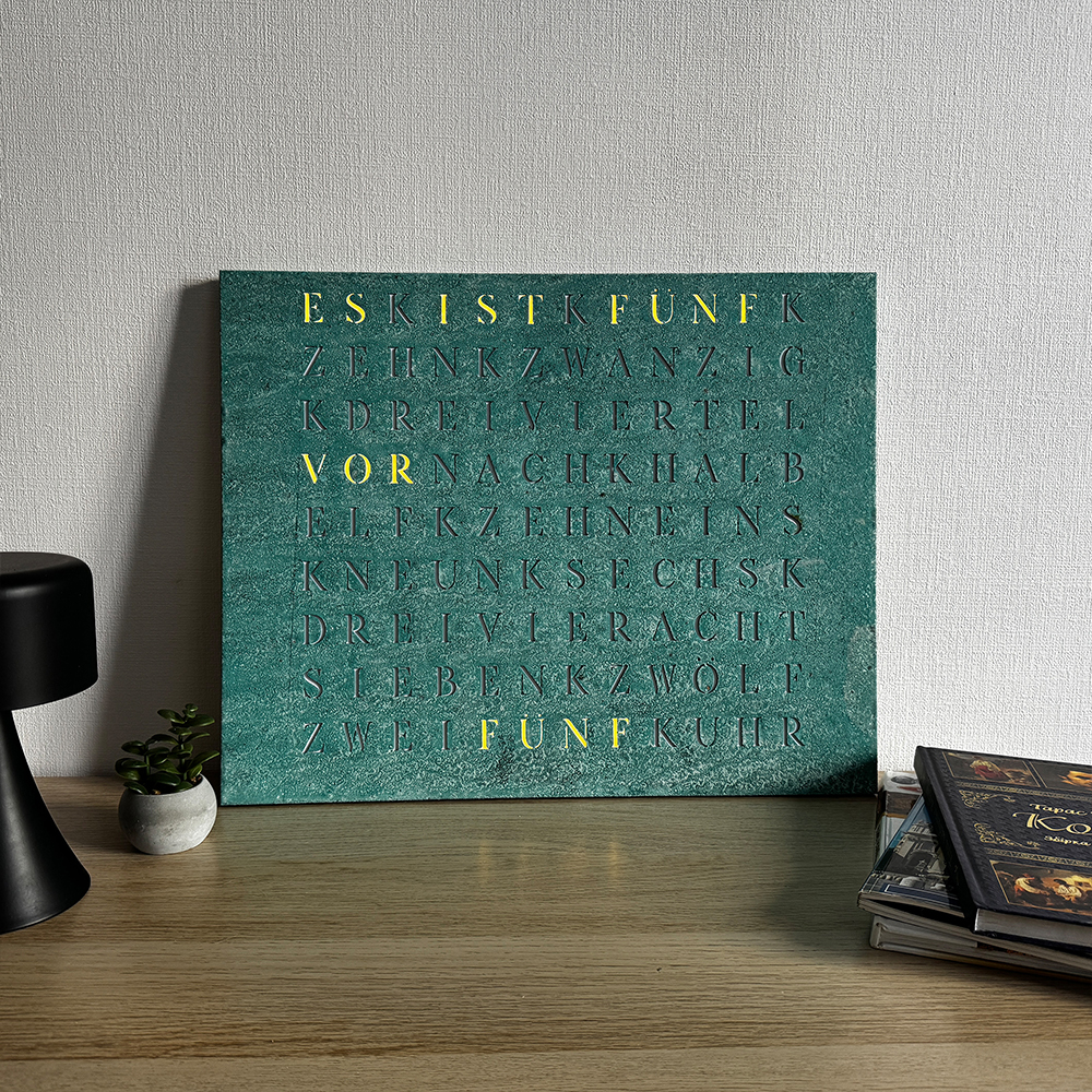Wordclock Jupiter 