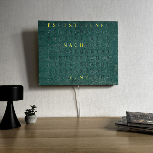 Wordclock Jupiter 