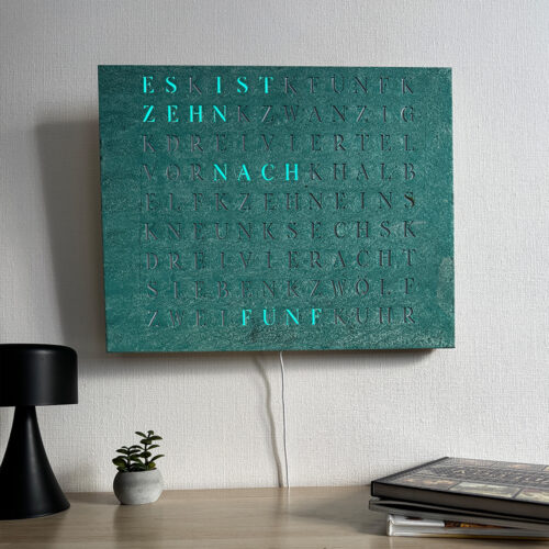 Wordclock Jupiter 