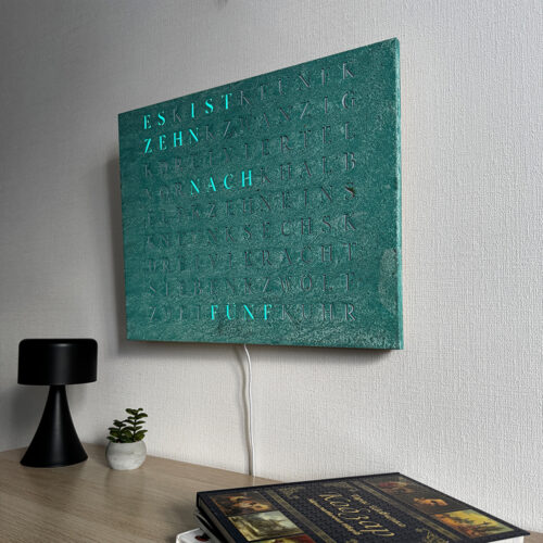 Wordclock Jupiter 