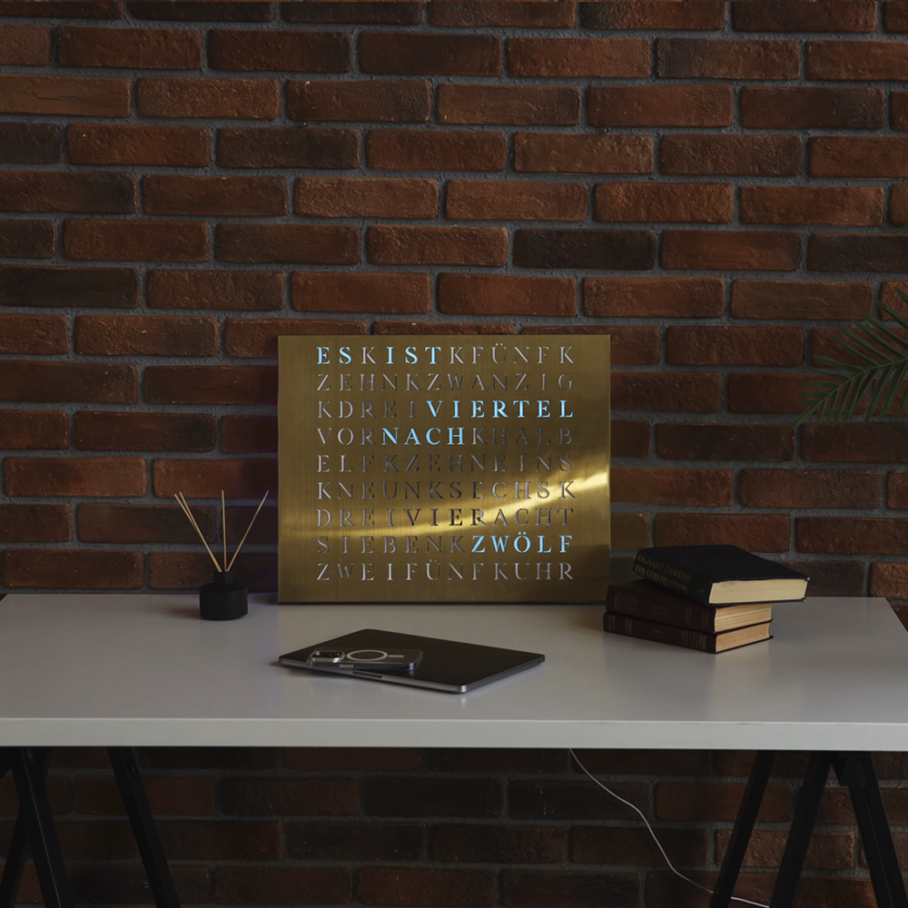 Wordclock Jupiter 