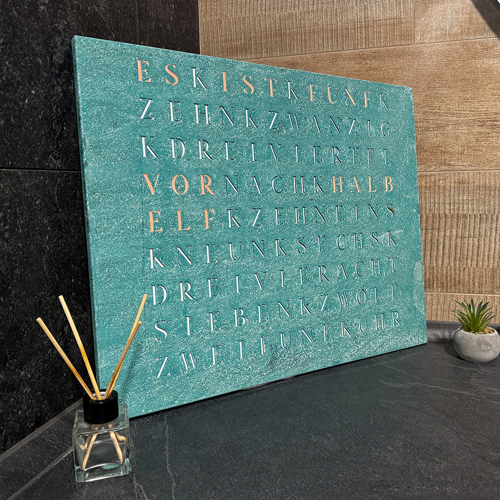 Wordclock Jupiter 