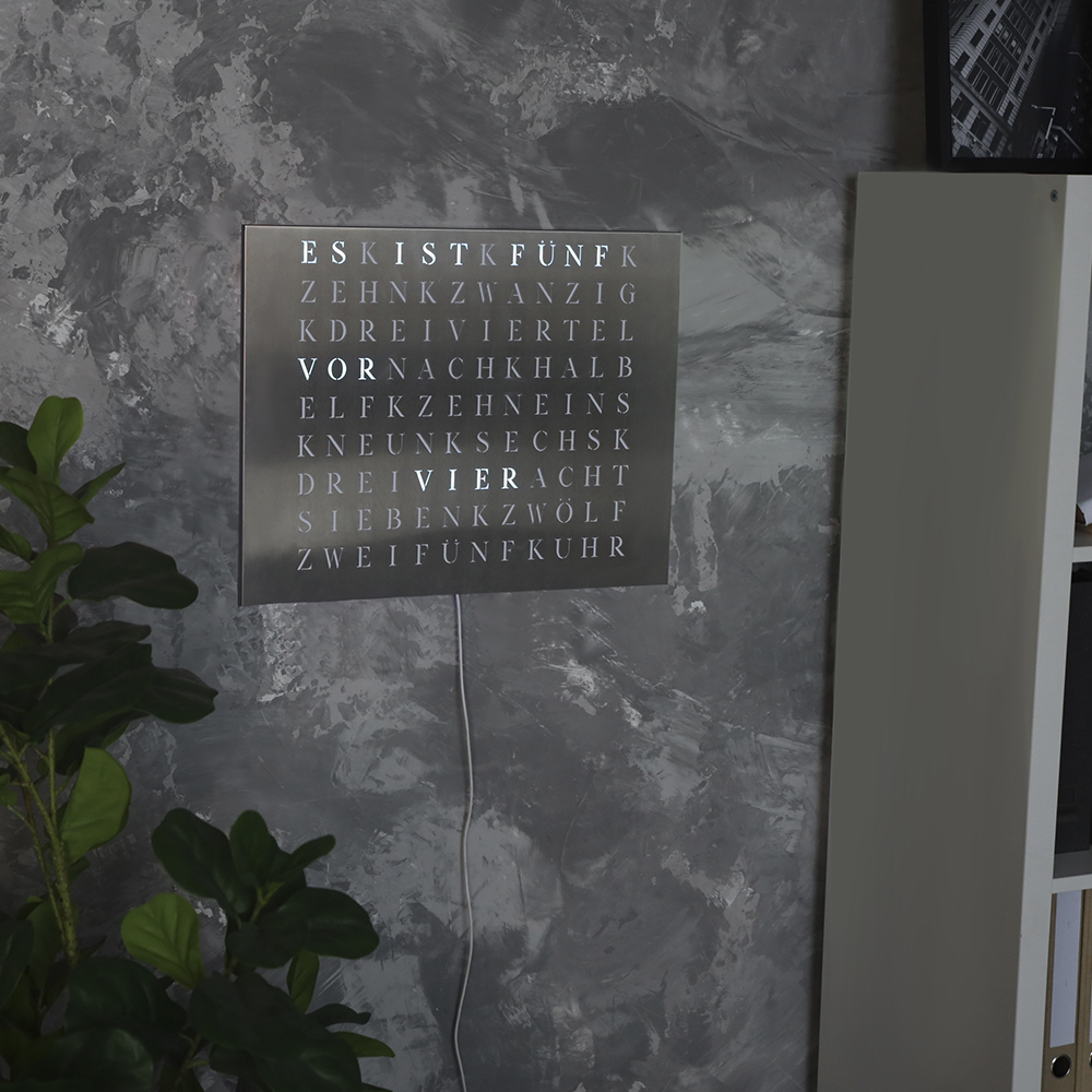 Wordclock Jupiter 