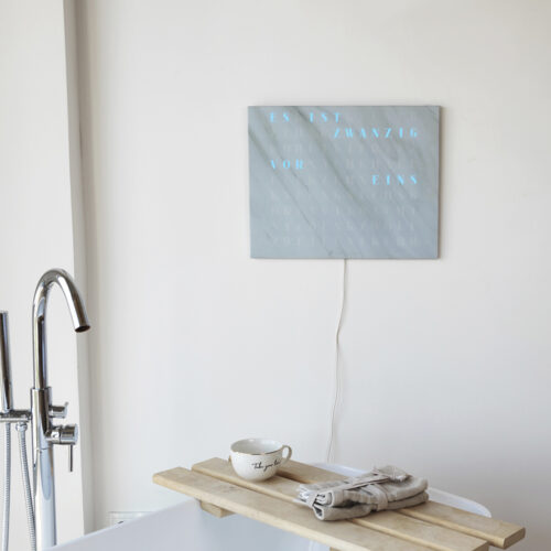 Wordclock Jupiter 