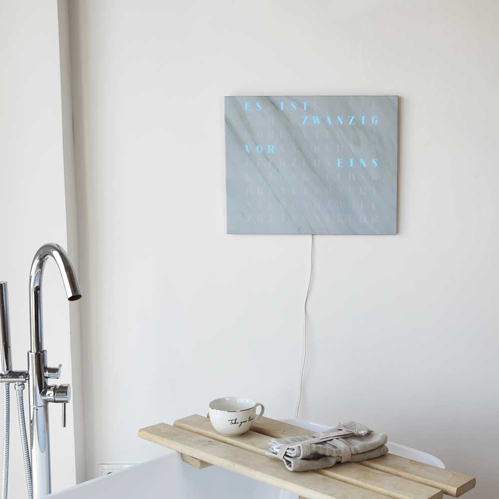 Wordclock Jupiter 