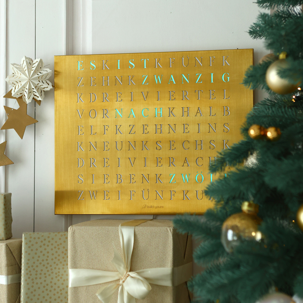 Wordclock Jupiter 
