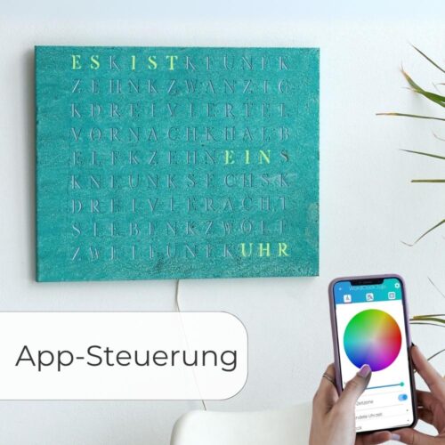 Wordclock Jupiter 