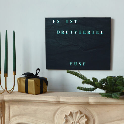 Wordclock Jupiter 