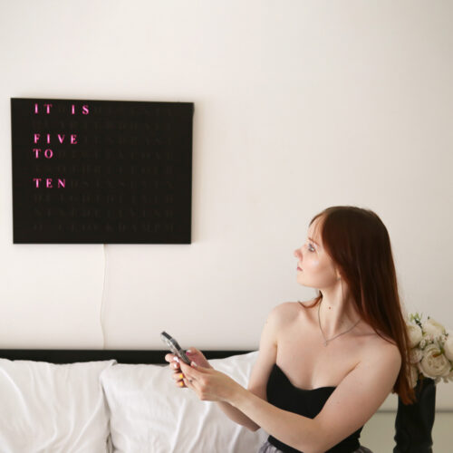 Wordclock Jupiter 