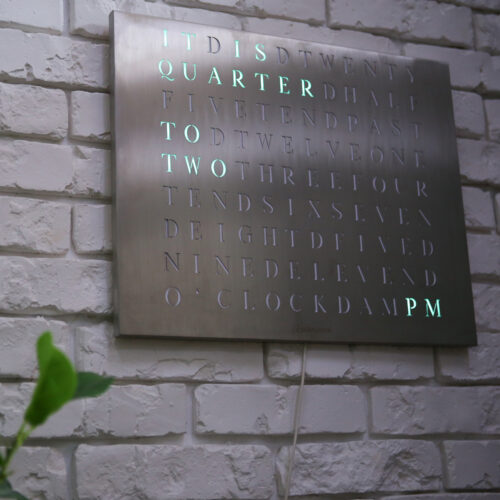 Wordclock Jupiter 