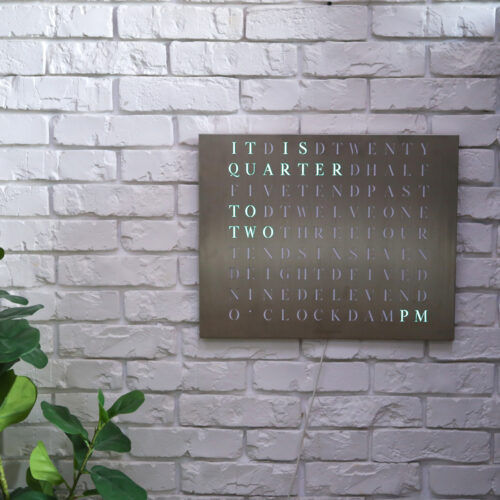 Wordclock Jupiter 