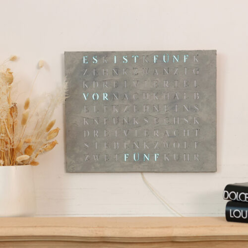 Wordclock Jupiter 