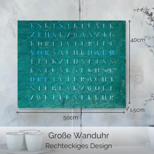 Wordclock Jupiter 
