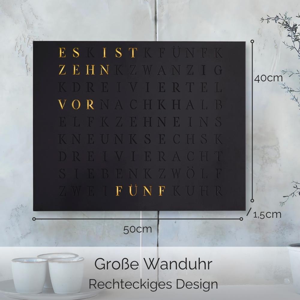 Wordclock Jupiter 